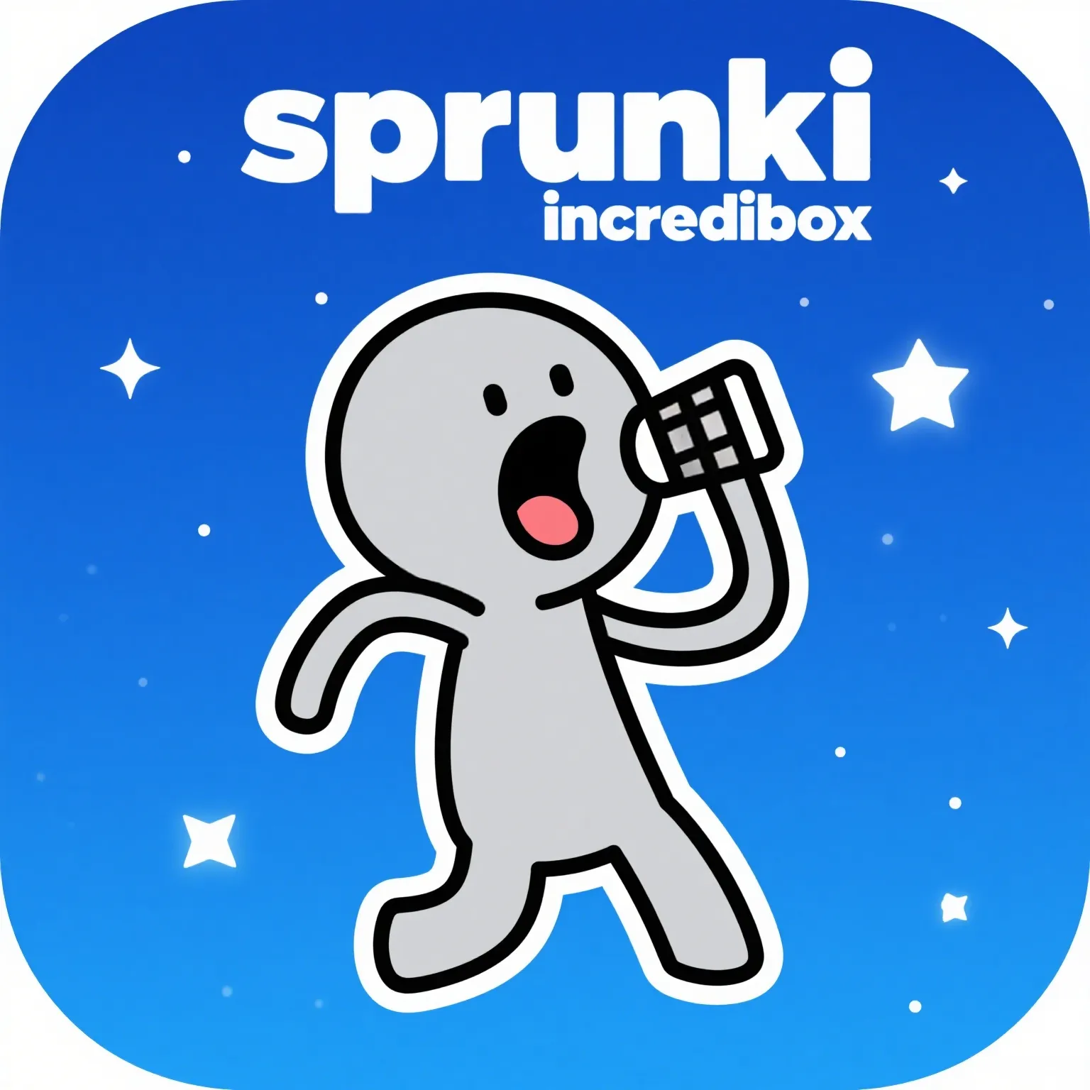 Sprunki Phase 24 - Free Online Glitchy Music Creation Game Logo